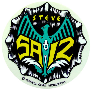 Powell Peralta Steve Saiz Sticker