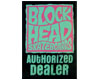 Blockhead Dealer Sticker