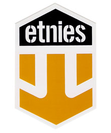Large Etnies Logo sticker