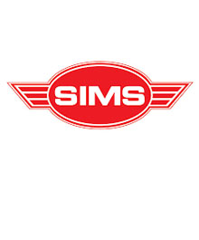 Sims mini logo - Red