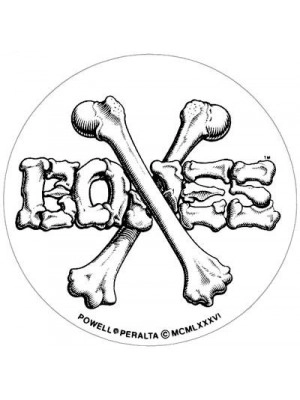 Crossbones Large Bone White