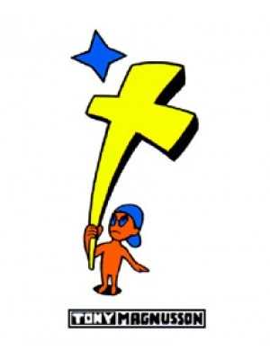 Tony Magnusson - Boy Holding Cross