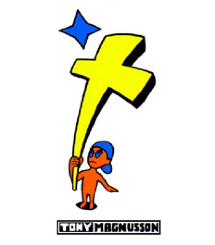 Tony Magnusson - Boy Holding Cross