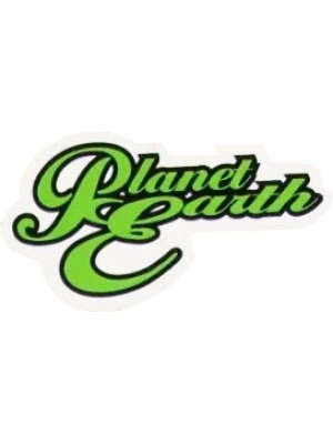 Planet Earth cursive